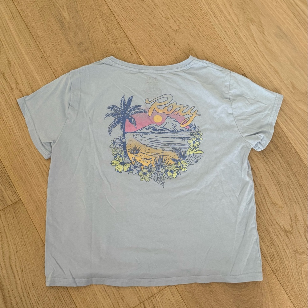 roxy blue tee - Picture 4 of 5